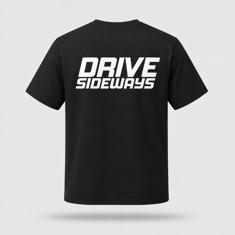 Drive Sideways T-paita takaa